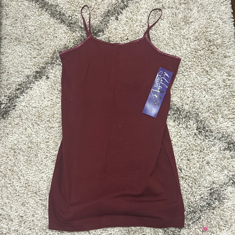 NWT Miley Cyrus Max Azria Bust Lined Tank M